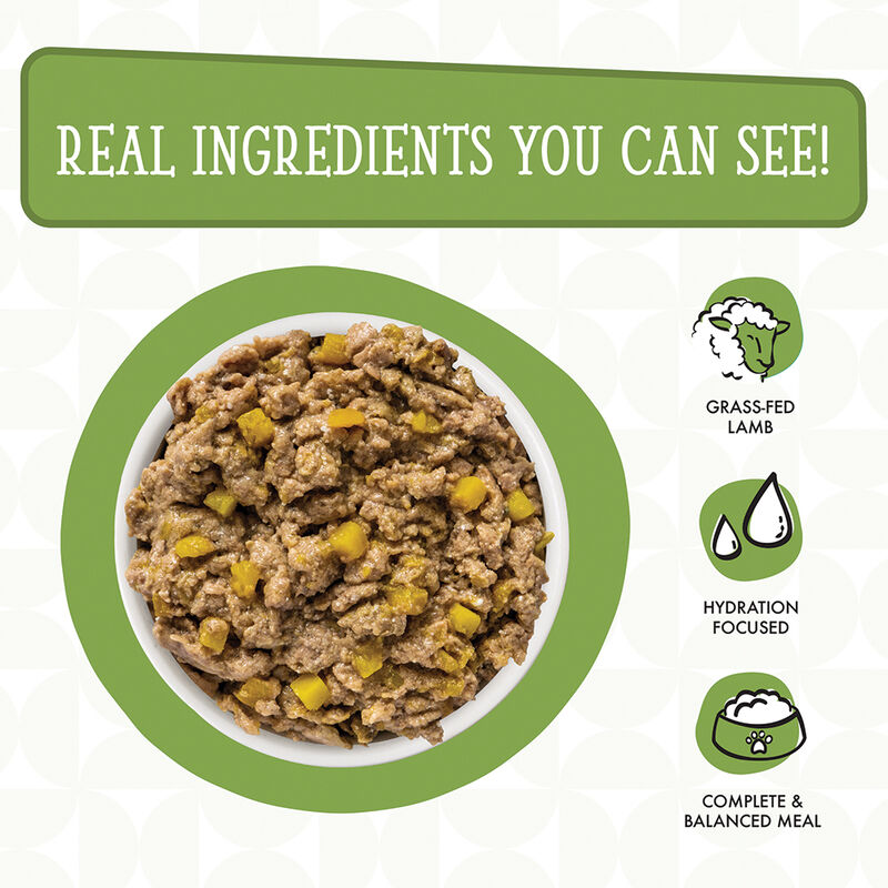 Weruva, Pouch, Adult - Lamburgini - 80 g - Minced - Wet Dog Food image number null