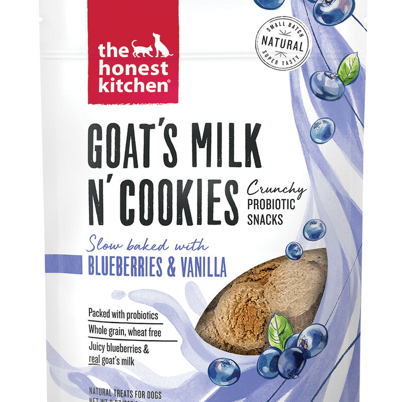 The Honest Kitchen, Goat's Milk & Cookies, Blueberry - Dog Biscuit image number null