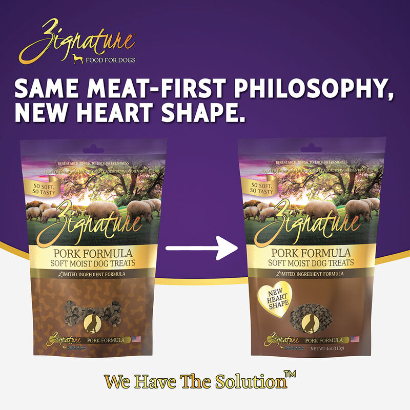 Zignature, Soft Moist Treats - Limited Ingredient - Grain Free - Pork - 113 g image number null