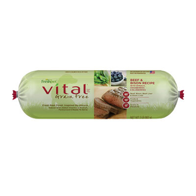 Fresh Pet, Vital Rolls, Beef & Bison - 2 lb