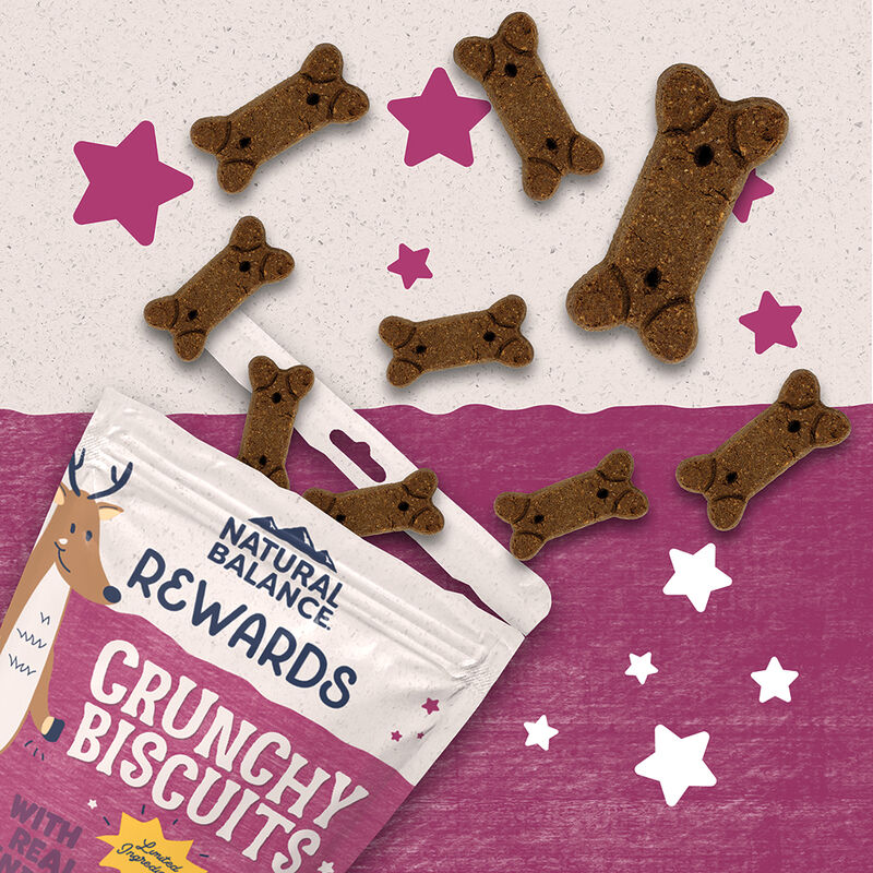 Natural Balance, Limited Ingredient Dog Treats Small Breed, Sweet Potato & Venison - Dog Biscuit image number null