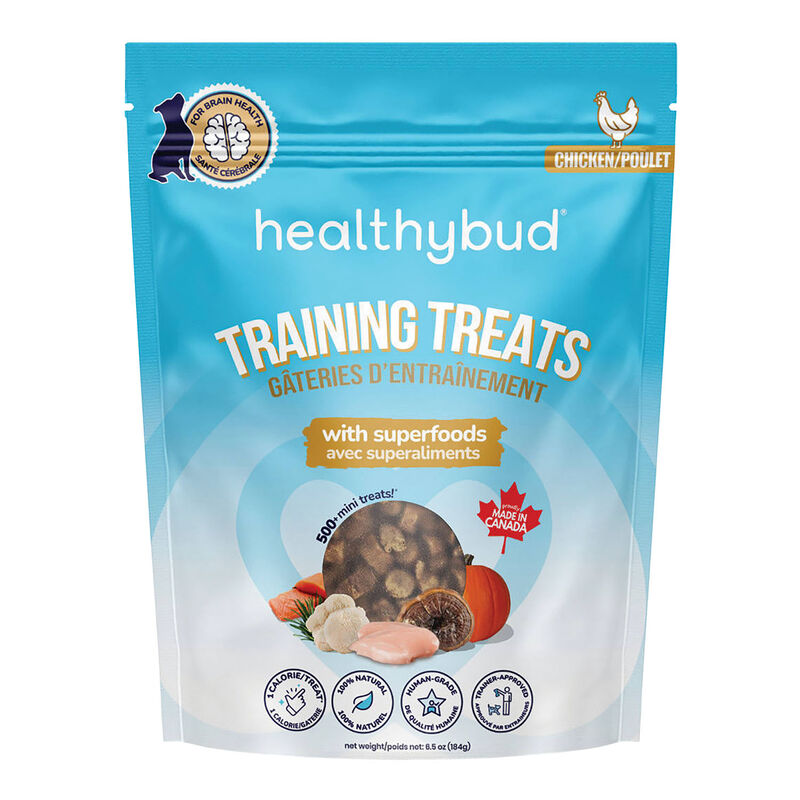 Healthybud, Chicken Mini Training Treats with Superfoods image number null