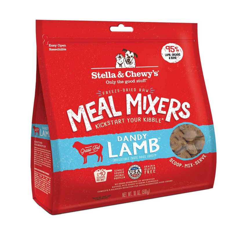 Stella & Chewy's, Dog Freeze-Dried Raw, Dandy Lamb Meal Mixers - 510 g image number null
