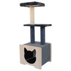 Noba, Origin - Cat Tree - Hut Cat Head - Grey image number null