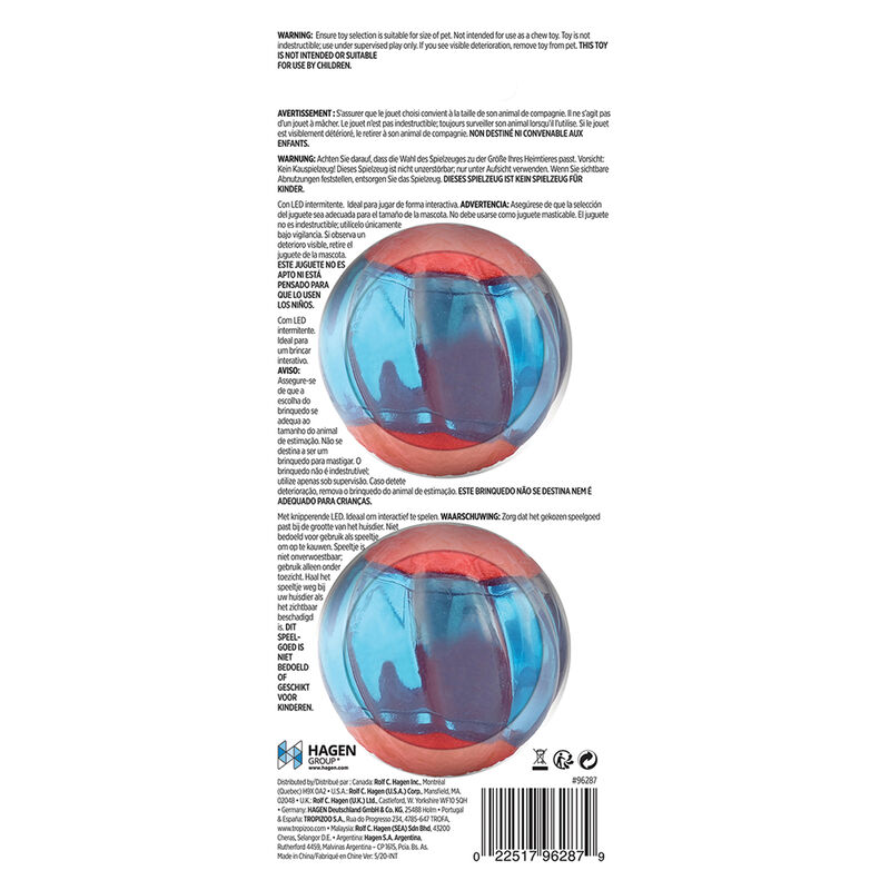 Zeus, Duo Ball - LED - 2pk image number null