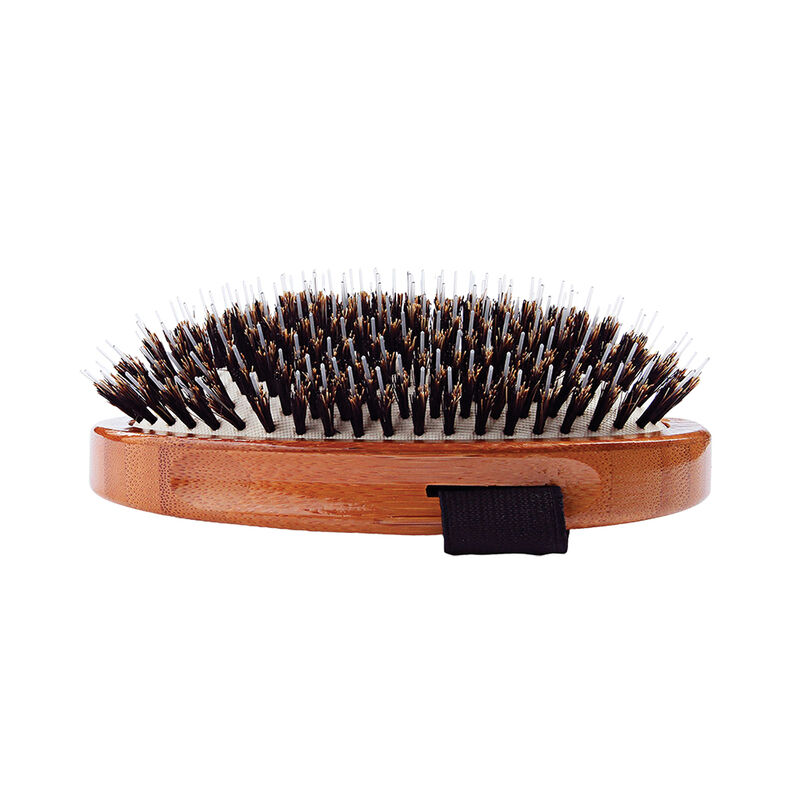 Bass, Palm Style Brush - Dark Bamboo - Large image number null