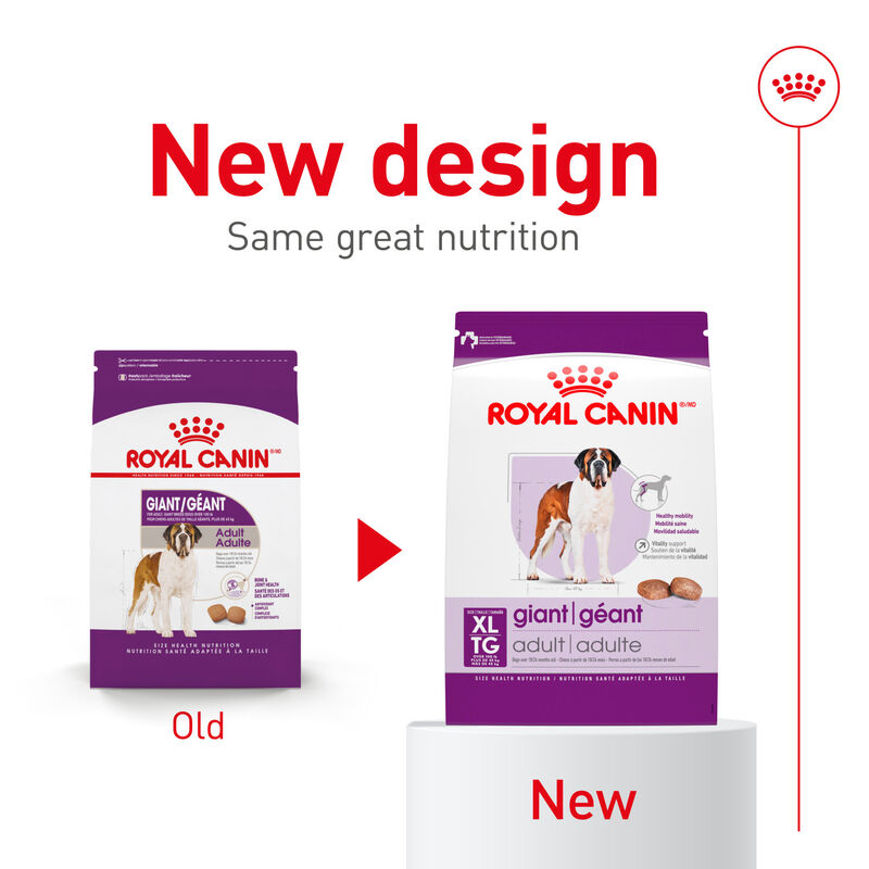 Royal Canin, Size Health Nutrition Giant Adult Dog 30LBS - Dry Dog Food image number null