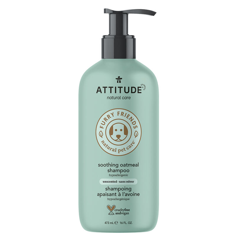 Furry Friends - Natural Pet Care, Soothing Oatmeal Shampoo - Unscented - 473 ml image number null