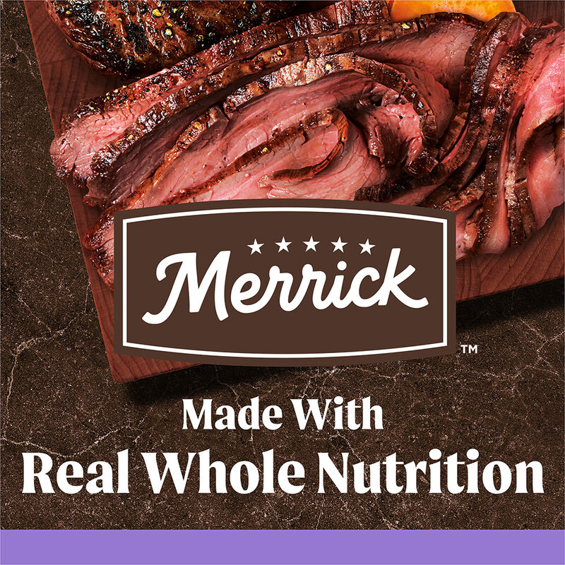 Merrick, Puppy - Grain Free Beef & Sweet Potato - Dry Dog Food image number null