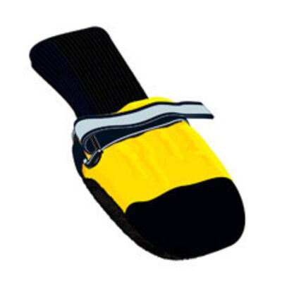 Muttluks, All Weather Dog Boots - Yellow