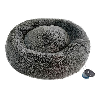 Peppy Buddies, Donut Pet Bed - Dark Grey