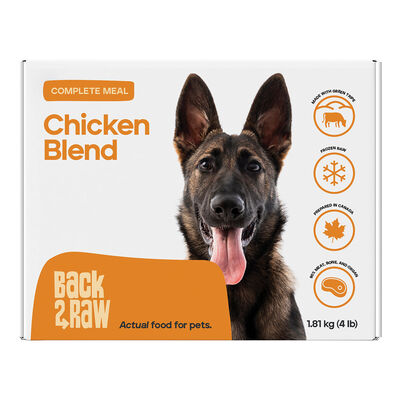 Back2Raw, Complete - Chicken Blend - 1.81 kg - 4 x 1 lb