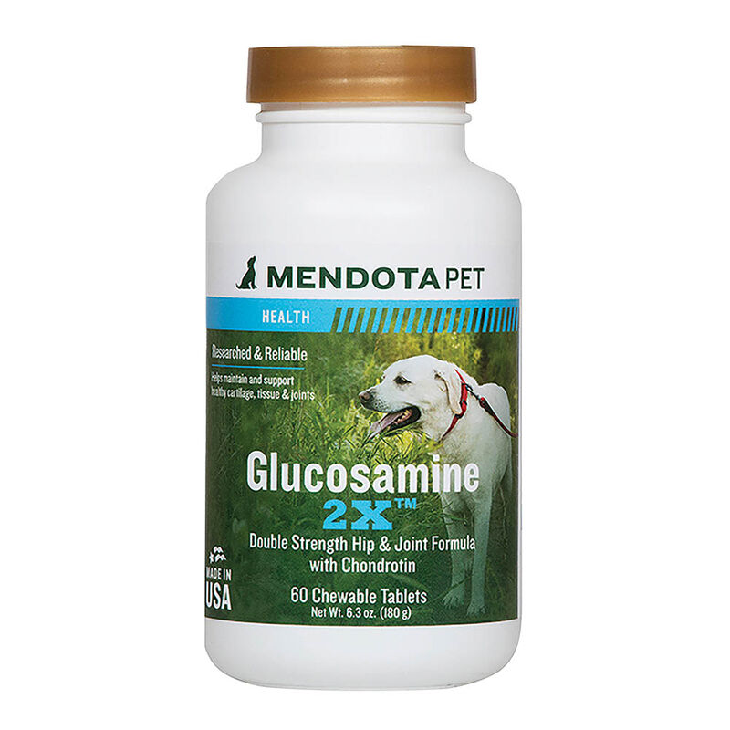 Mendota, Glucosamine 2X - 60 Tablets image number null