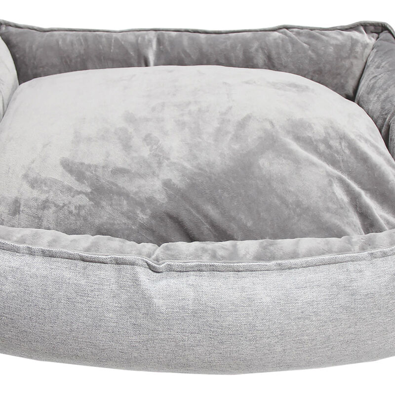 Rectangle Bed -  Gray image number null