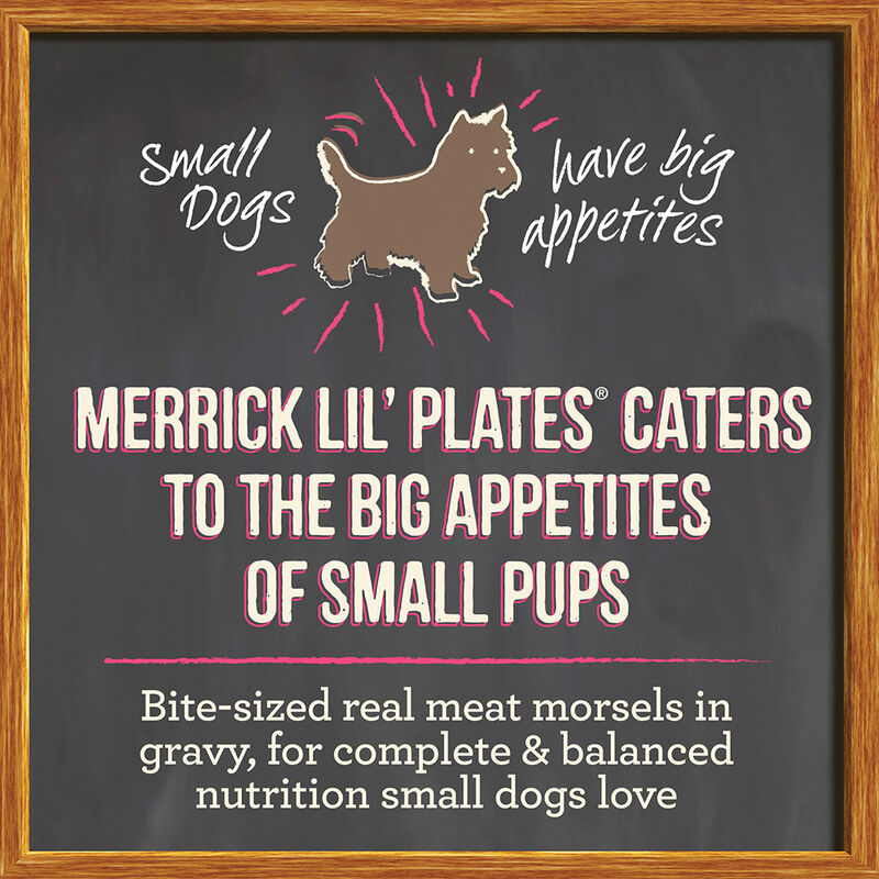 Merrick, Lil'Plates Grain Free Tiny Thanksgiving Day Dinner - 99 g - Wet Dog Food image number null