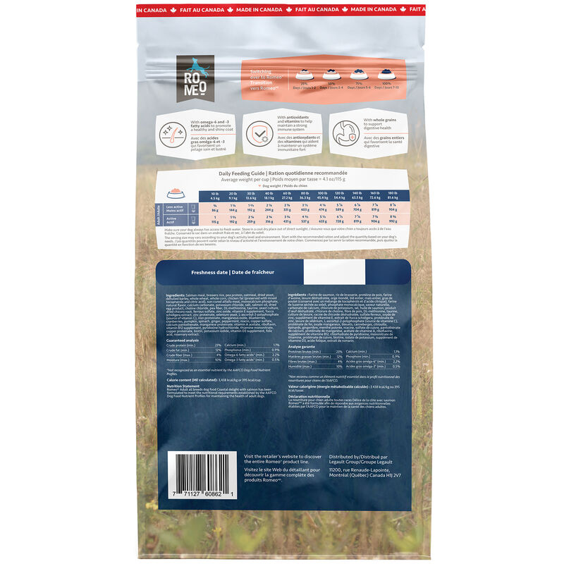 Romeo, Coastal Delight with Salmon - Adult Dog Dry Food image number null