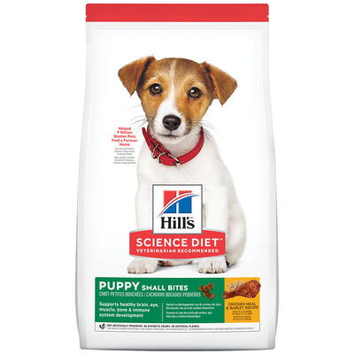 Science Diet, Puppy Small Bites Chicken Meal & Barley Recipe Dry Dog Food - Dry Dog Food