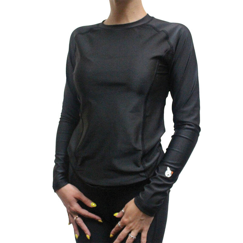 Loyalty Pet Products, Unisex LS Undershirt w/ FuRResist - Black image number null
