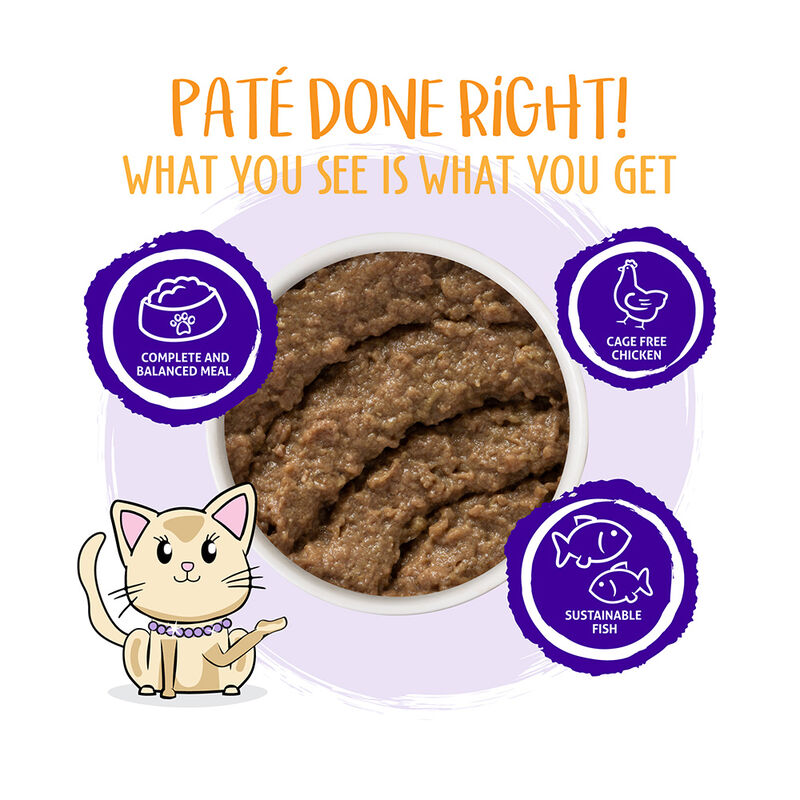 Weruva, Can Feline - Meal or No Deal - Chicken & Beef - 156 g - Pate - Wet Cat Food image number null