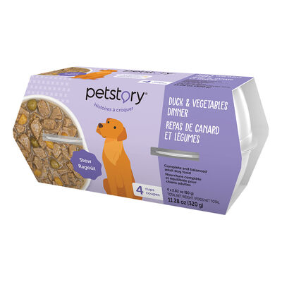 Petstory, Duck & Vegetable Stew- Wet Dog Food