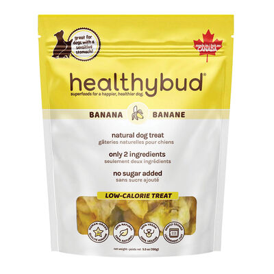 Healthybud, Vegan Banana Chips - Natural Dog Treat