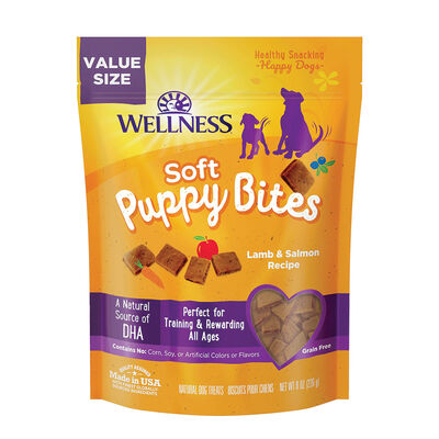 Wellness, Puppy Soft Bites - Lamb & Salmon - 227 g - Dog Treat
