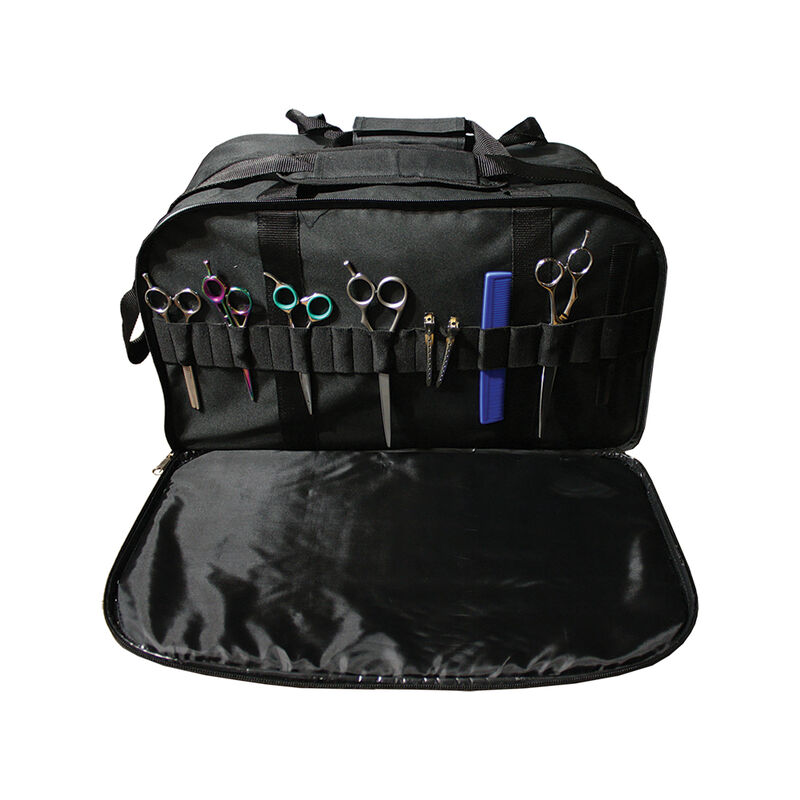 White Bear, Grooming Bag - Black - 20x12-10" image number null