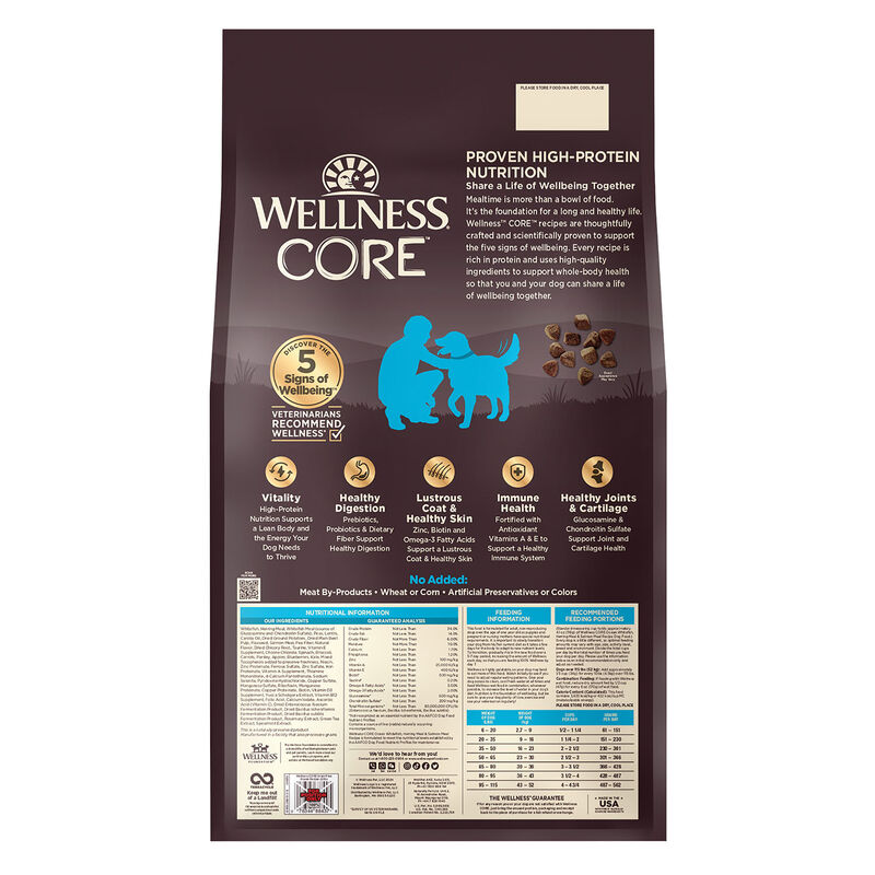 Wellness, Core, Grain Free Ocean - Dry Dog Food image number null