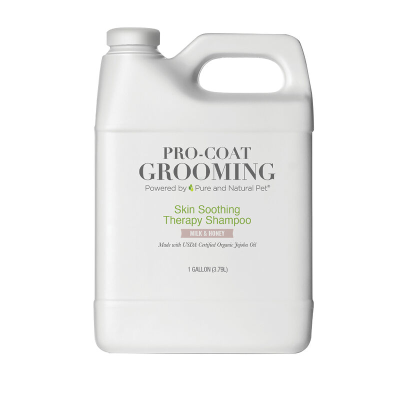 Pro Coat Grooming, Skin Soothing Therapy Shampoo - Milk & Honey - 1 Gallon image number null