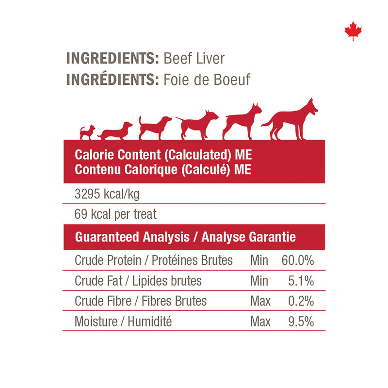 Crumps' Naturals, Traditional Liver Fillets Dog Treats - Dog Treat image number null