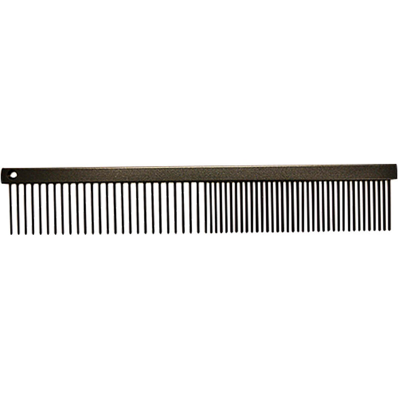 Q, Greyhound Regular Pin Comb, Fine/Coarse Anti Stat - 7.5" image number null