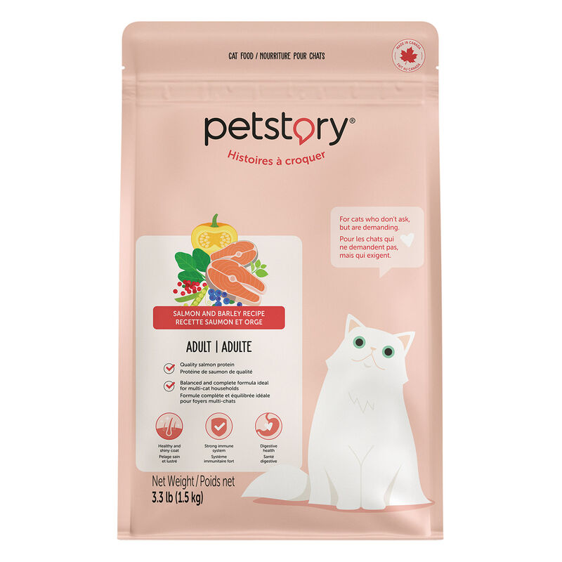 PetStory, Adult - Salmon & Barley Dry Food image number null