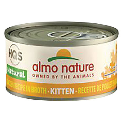 Almo Nature, Can, Kitten - Chicken Breast in Broth - 70 g - Wet Cat Food