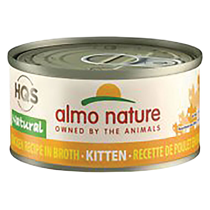 Almo Nature, Can, Kitten - Chicken Breast in Broth - 70 g - Wet Cat Food image number null