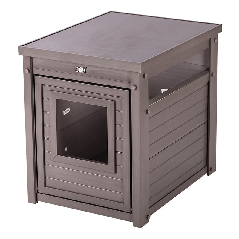 New Age Pet, LitterLoo Litter Box Cover - End Table - Gray image number null