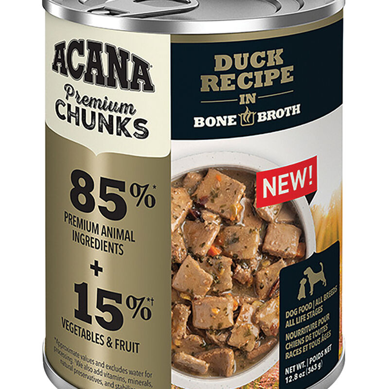 Acana, Can, Adult - Duck Recipe in Bone Broth - 363 g - Wet Dog Food image number null