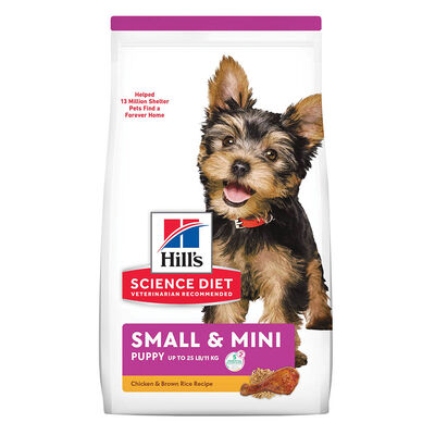 Science Diet, Puppy Small Paws Chicken Meal, Barley & Brown Rice Recipe Dry Dog Food, 2.04 kg - Dry