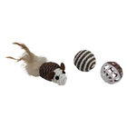 Zoom Toys, Catnip Cat Toy Trio image number null
