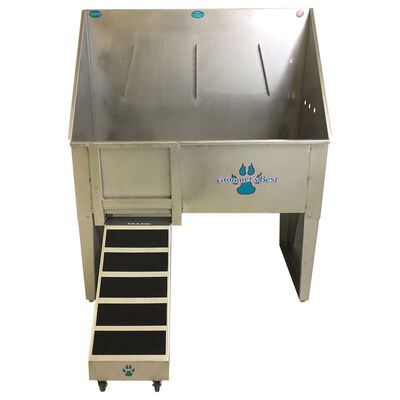 Groomer's Best, Walk-Through Tub Left Plumbing