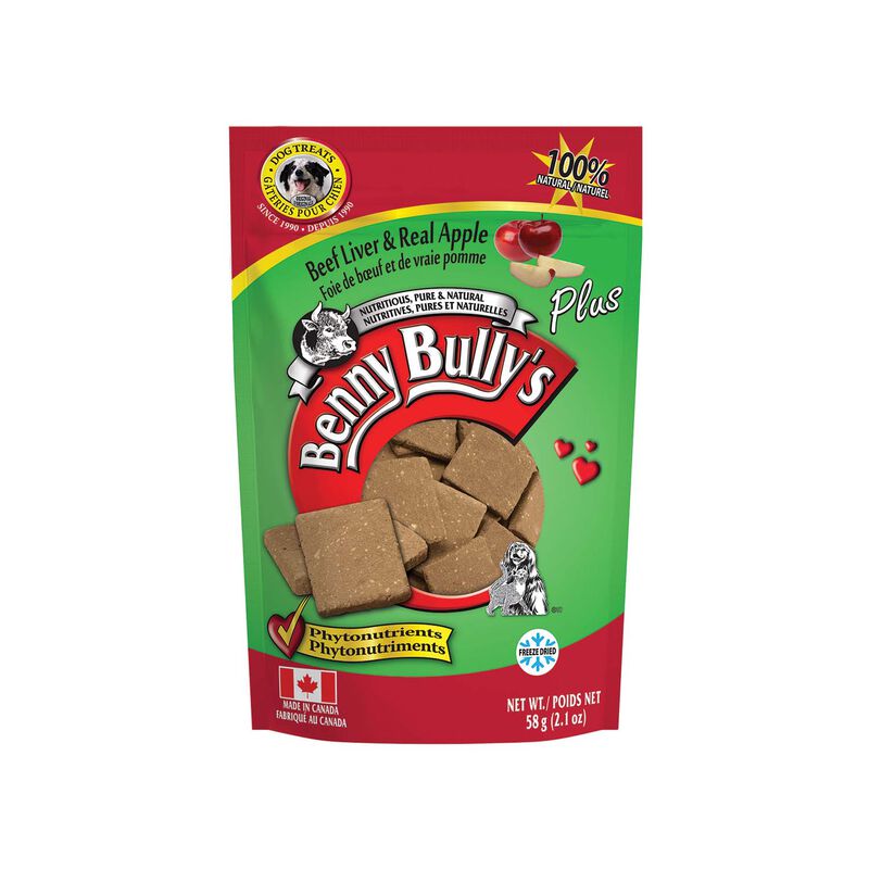 Benny Bully's, Liver Plus Apple - 58 g - Dog Treat image number null