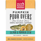 The Honest Kitchen, Pumpkin Pour Overs, Salmon Stew - Wet Dog Food image number null