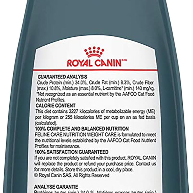 Royal Canin, Feline Care Nutrition Weight Care Adult Dry Food - Dry Cat Food image number null