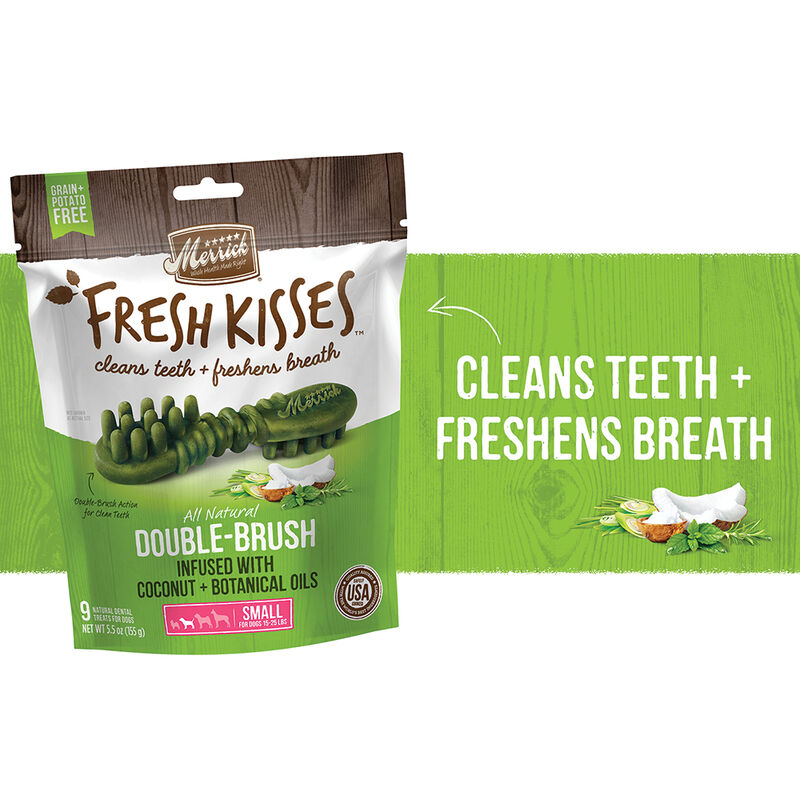 Merrick, Fresh Kisses Brush - Coconut - Dog Treat image number null