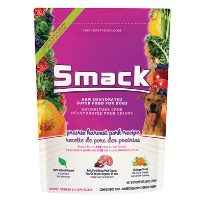 Smack, Prairie Harvest Pork Recipe - Dog Food
