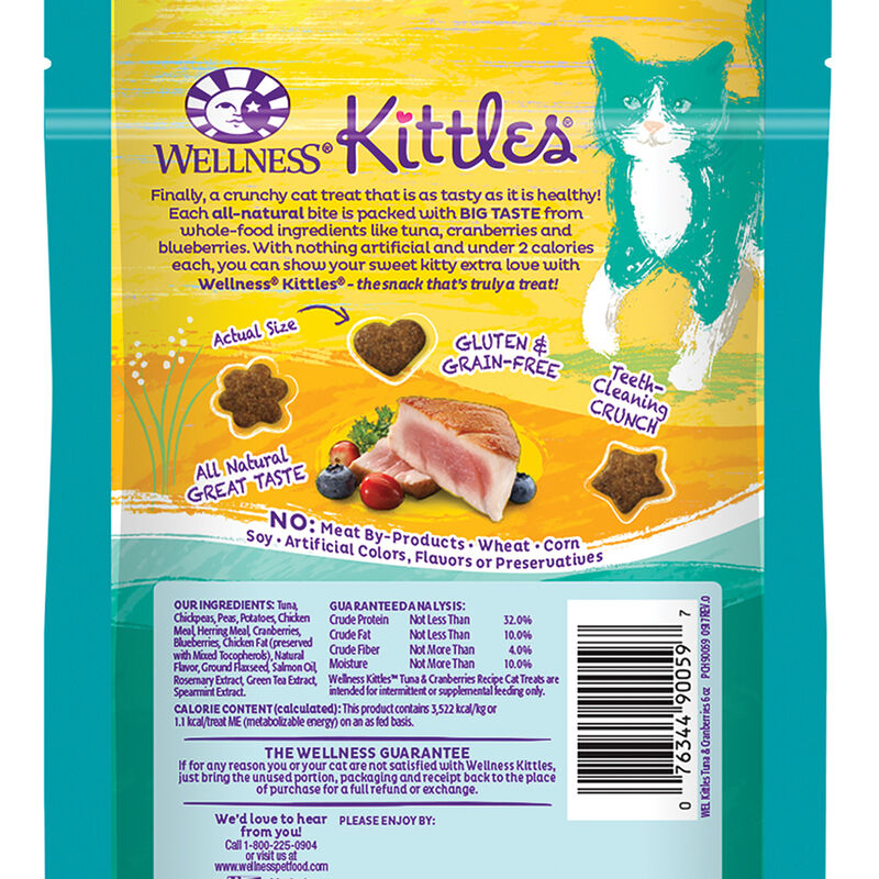 Wellness, Kittles Tuna & Cranberry - 2 oz - Cat Treat image number null