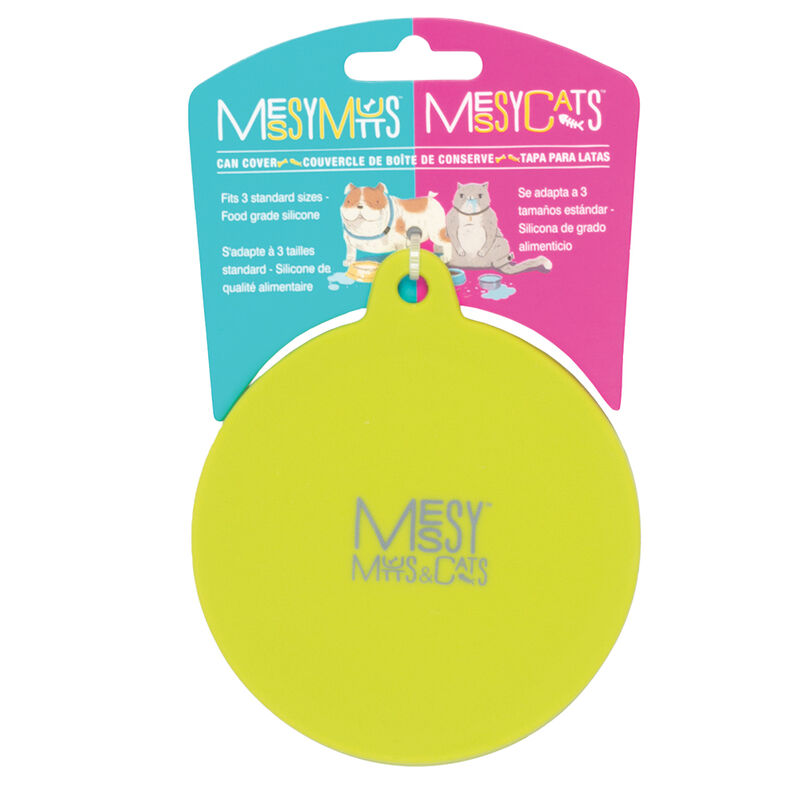Messy Mutts, Silicone Universal Can Cover - Green - 2.5" - 3.3" image number null