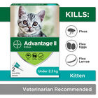 Advantage II, Kitten - <2.3 kg image number null