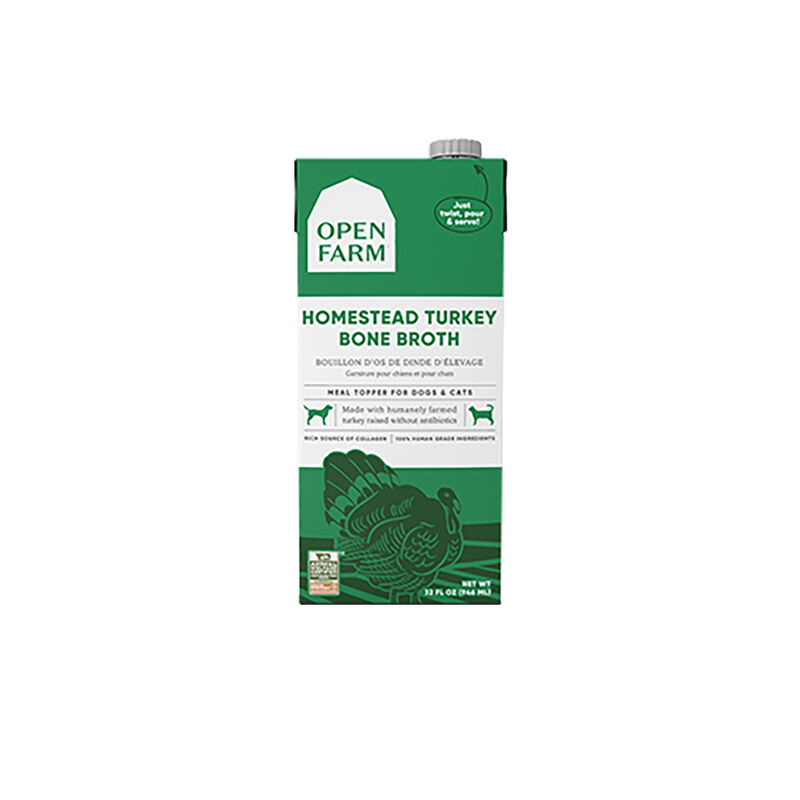 Open Farm, Tetra, Adult - Homestead Turkey Bone Broth - 1000ml - Wet Dog Food image number null