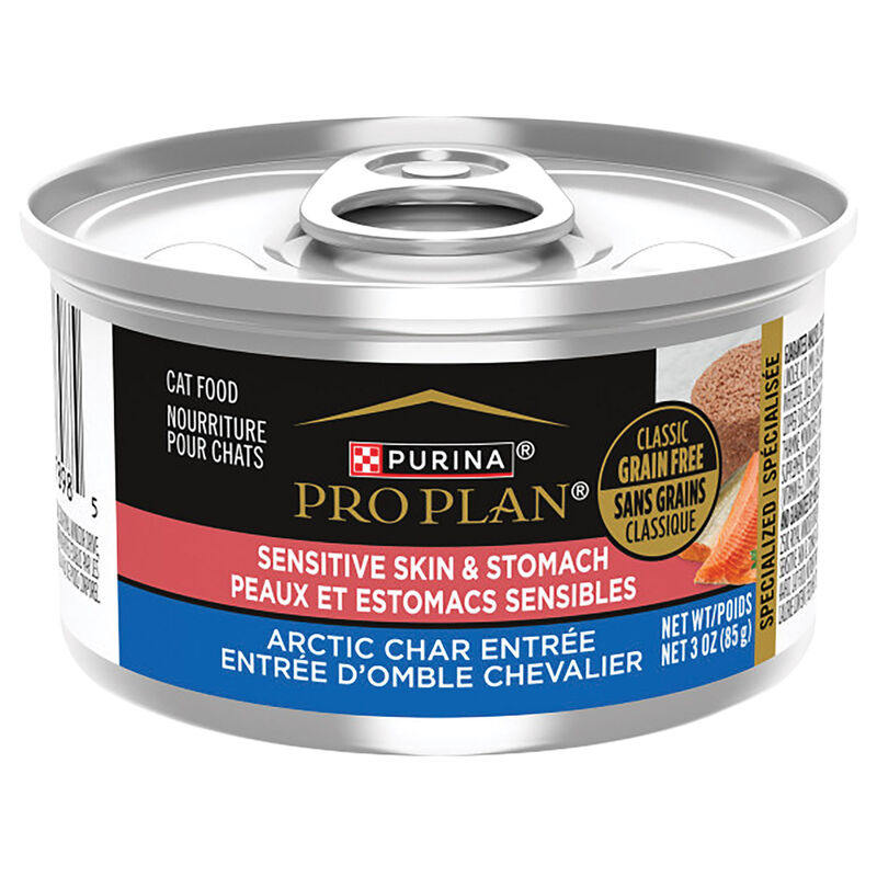 Pro Plan, Grain Free - Sensitive Skin & Stomach Artic Charr 85g - Wet Cat Food image number null