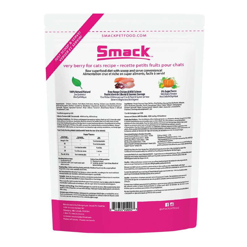 Smack, Very Berry Recipe - Cat Food image number null